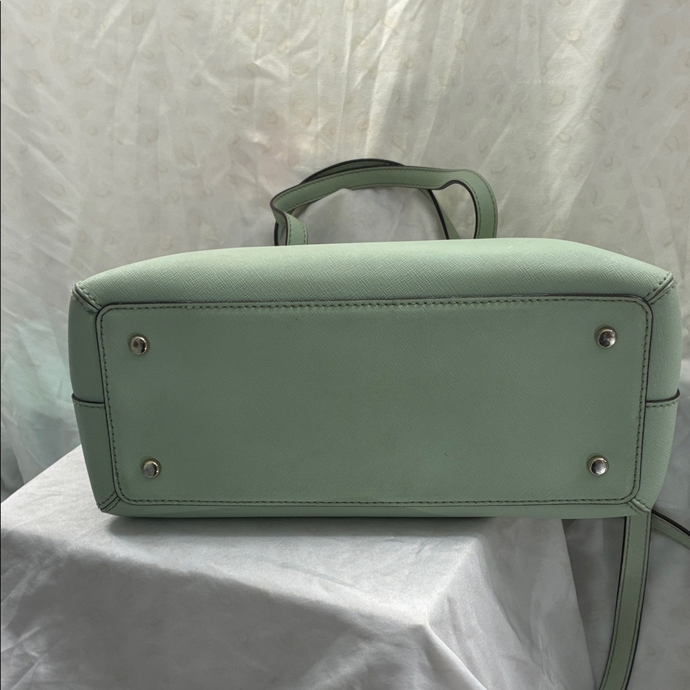 Kate Spade Mint Green Crossbody Doom Satchel - Picture 6 of 7